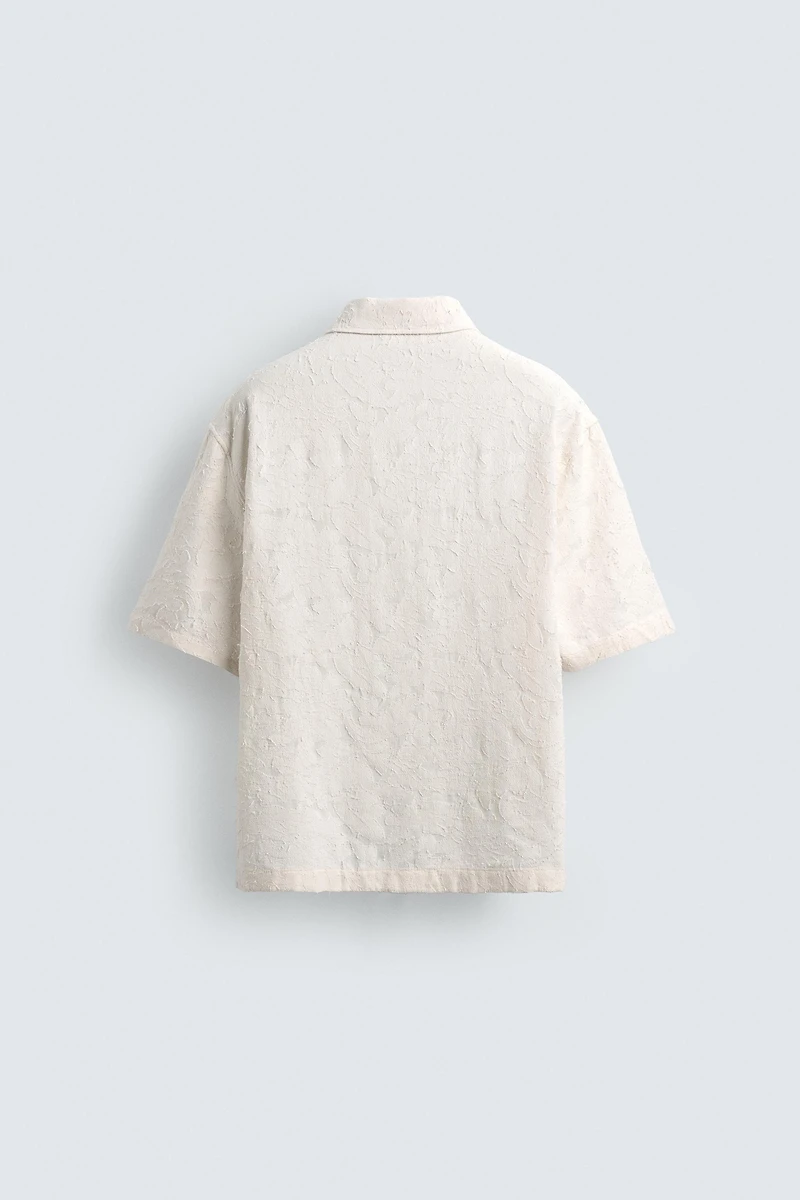 TEXTURED JACQUARD SHIRT