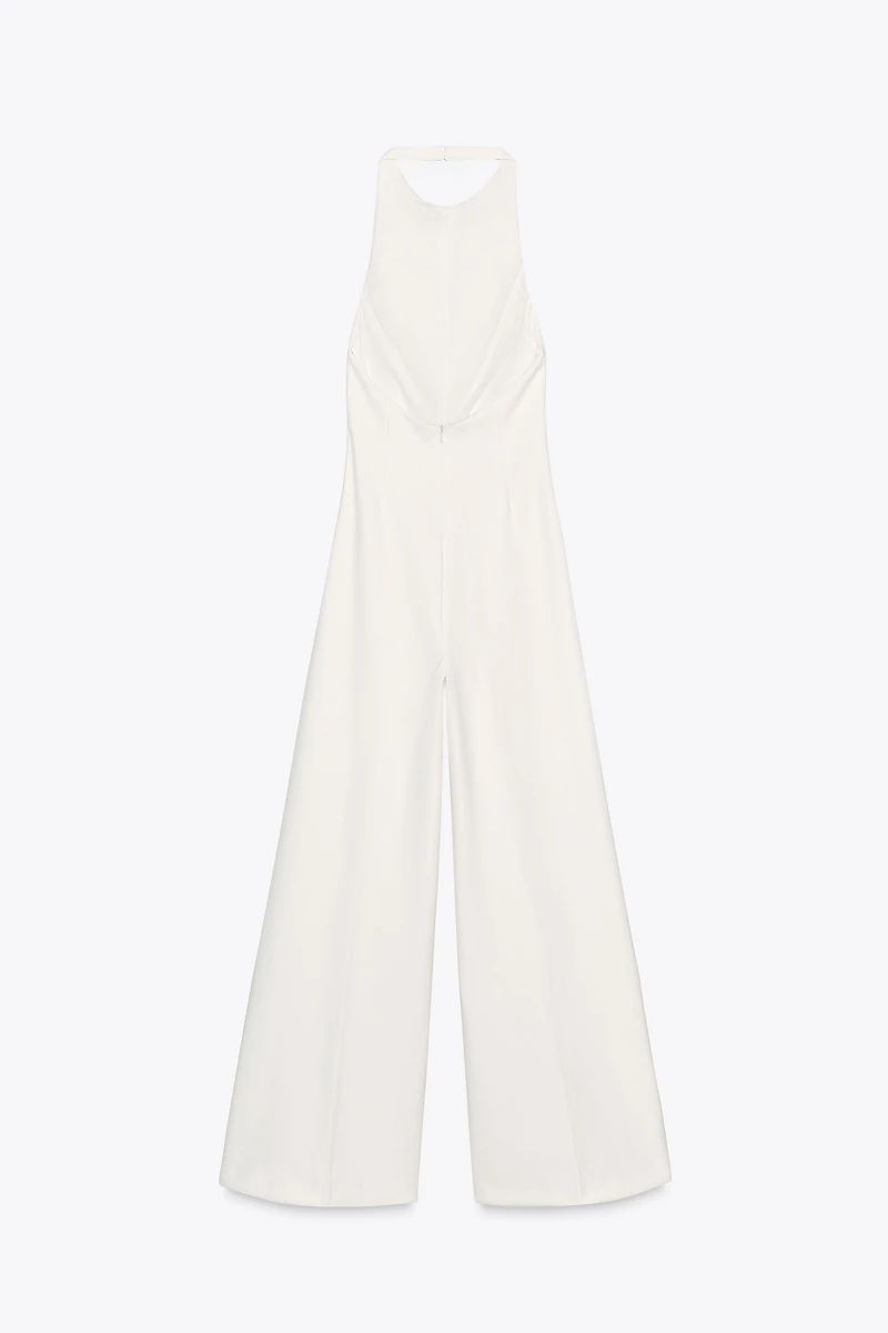 OPEN BACK LONG JUMPSUIT