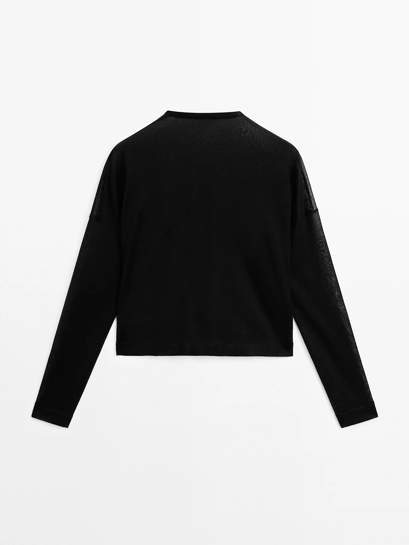 Pull ample à col en V