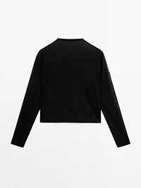 Pull ample à col en V
