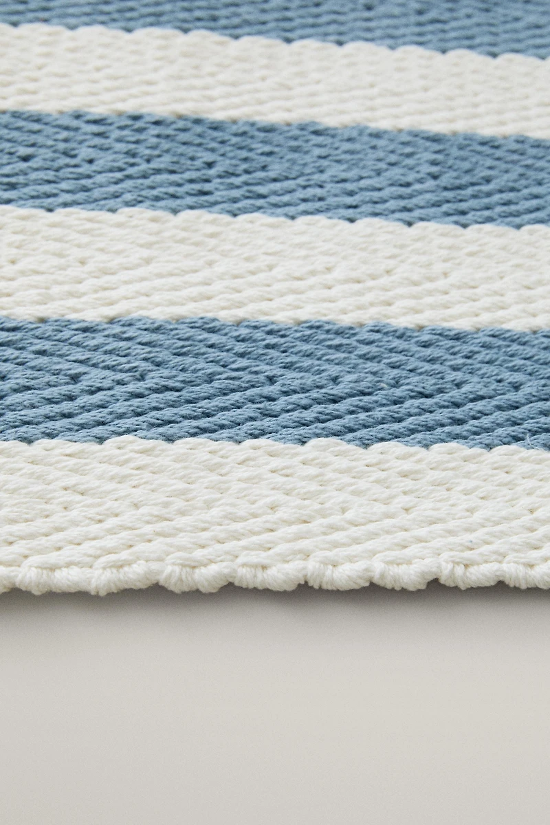 STRIPED BATH MAT