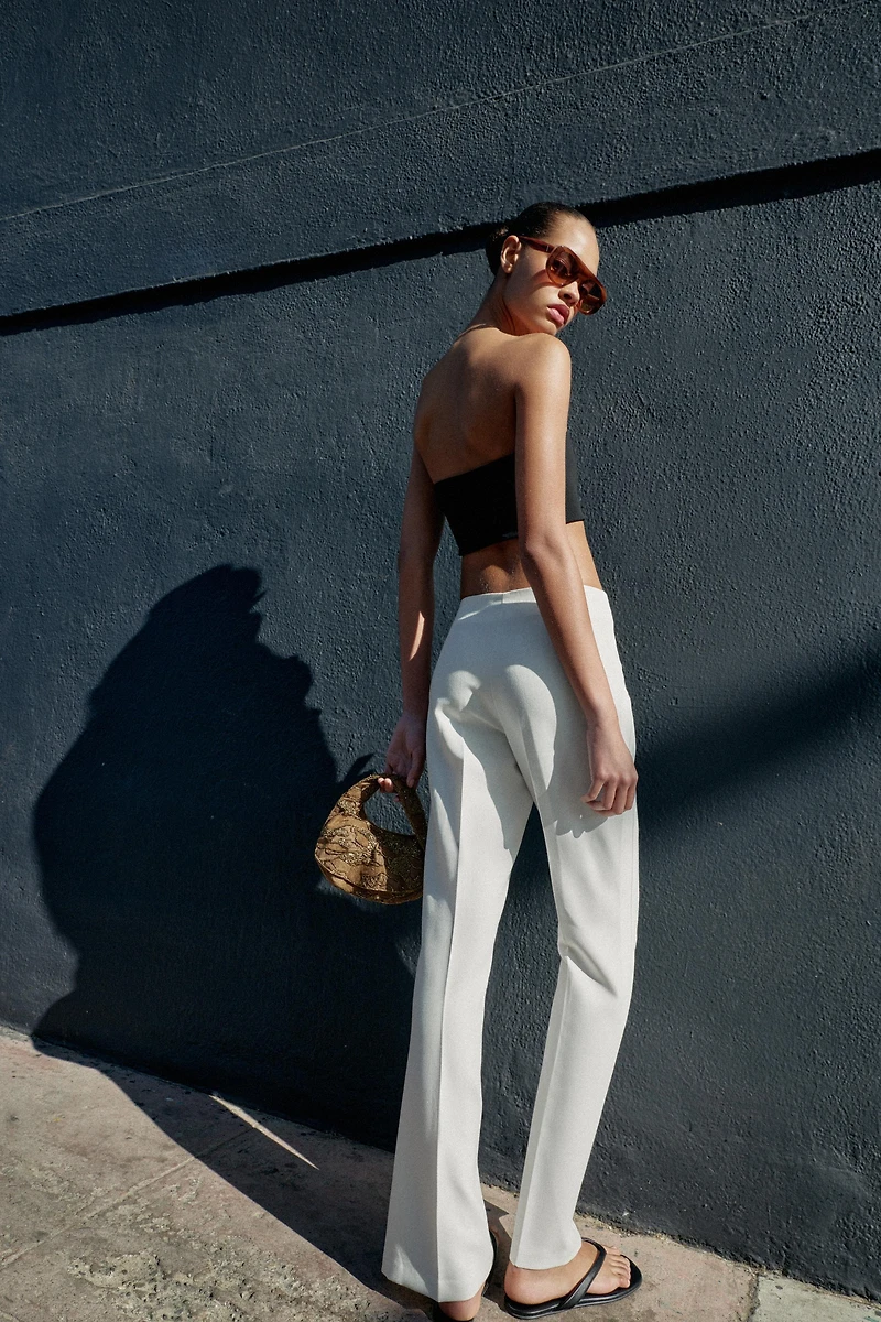 FLARE PANTS WITH SIDE SEAMS