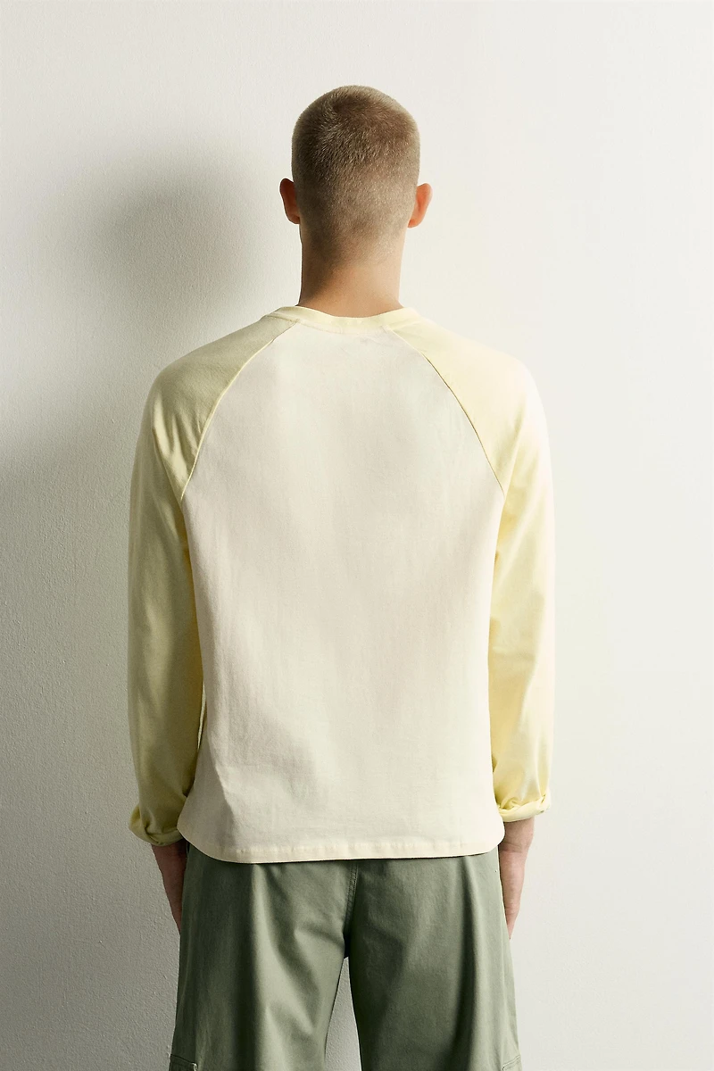 RELAXED FIT RAGLAN T-SHIRT