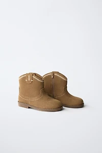 BOTTE COW-BOY CUIR