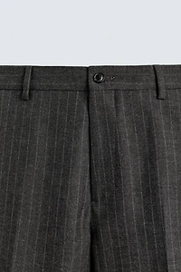 PINSTRIPE SUIT PANTS