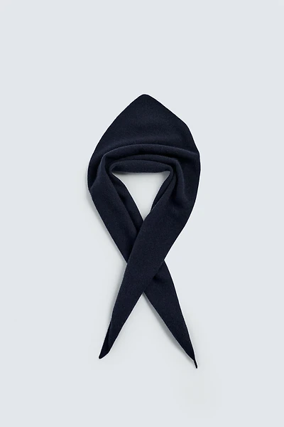 BANDANA EN MAILLE 100 % LAINE