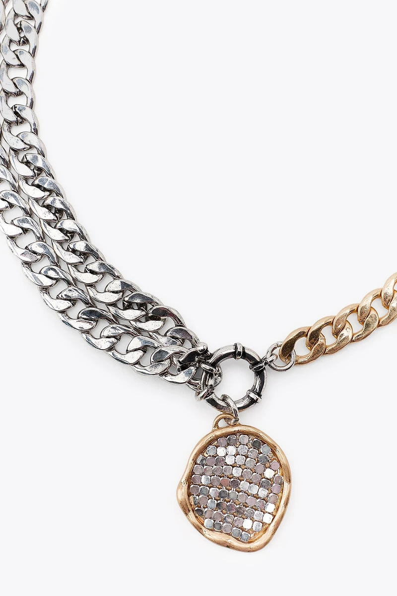COIN COMBINATION NECKLACE