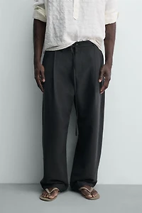 PANTALON BALLON FIT PLIS CEINTURE