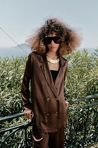 VESTE FLUIDE EFFET FROISSÉ