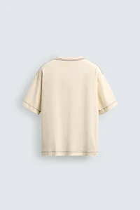 T-SHIRT RELAXED FIT À INSCRIPTION BRODÉE