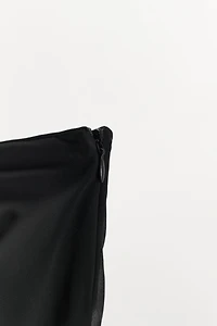 TOP BUSTIER EN MATIÈRES VARIÉES