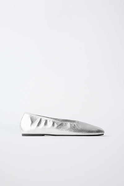 BALLERINES MÉTALLISÉES