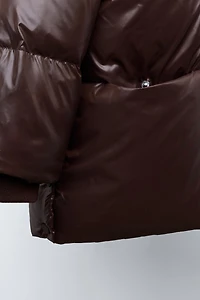 DOWN PUFFER COAT, WATER REPELLENT AND WIND RESISTANT
