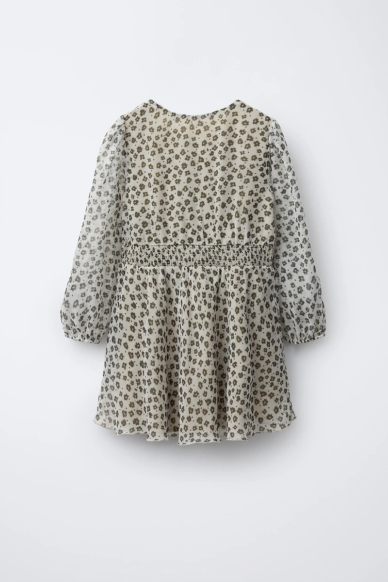 FLORAL PRINT DRESSZ
