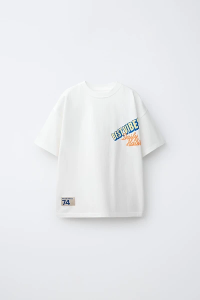 TEXT PRINT T-SHIRT
