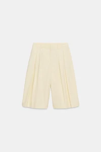 ZW COLLECTION PLEATED BERMUDA SHORTS