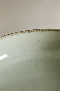 ASSIETTE CREUSE PORCELAINE BORD ANTIQUE