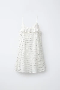 ROBE PAILLETTES VOLANT