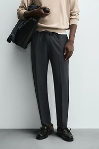 JOGGER WAIST STRETCH PANTS