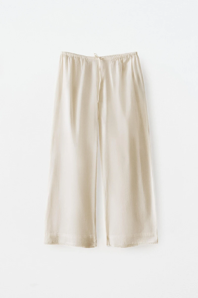 LACE TROUSERS