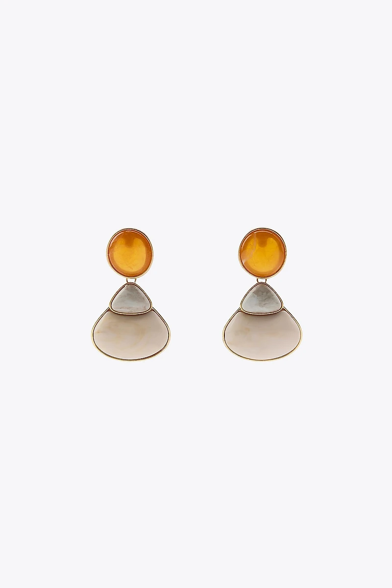 BOUCLES D'OREILLES PIERRES