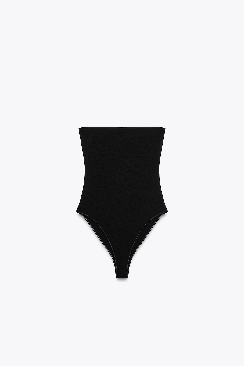 STRETCH BANDEAU BODYSUIT