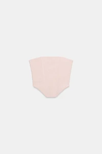 TEXTURED CORSET TOP