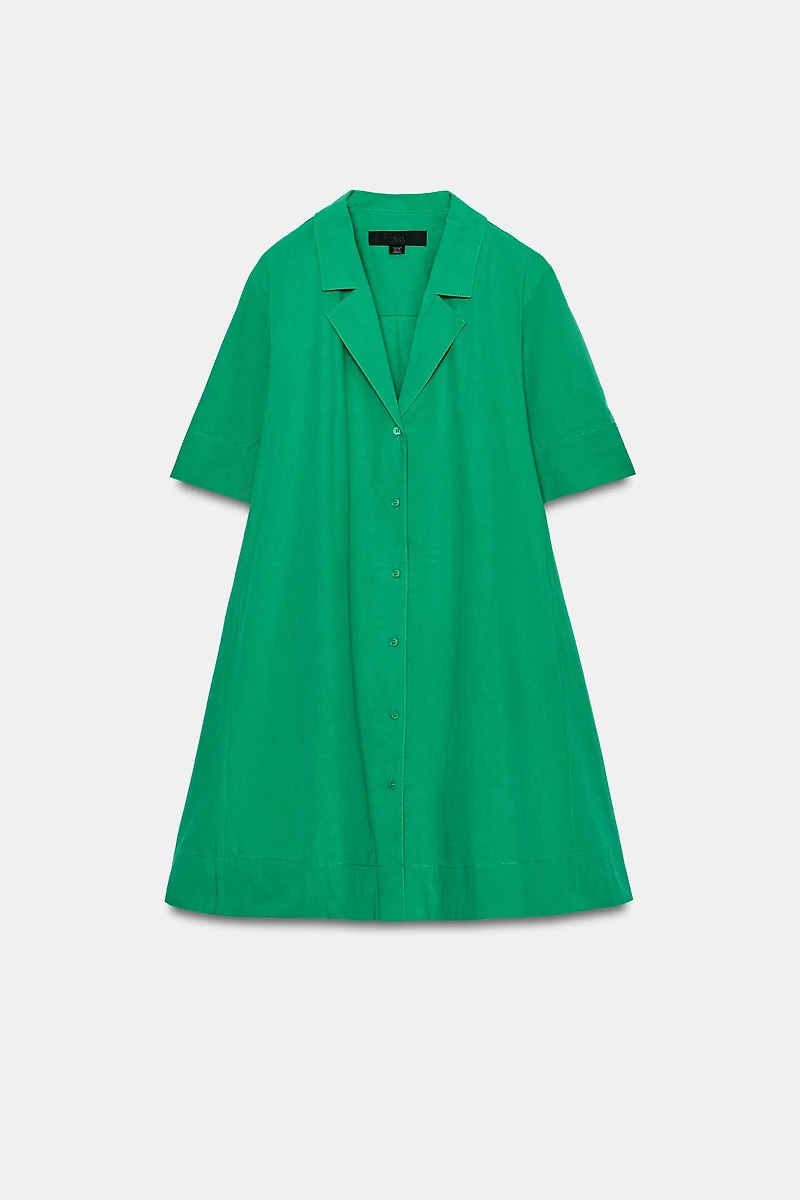 ZW COLLECTION SHORT SLEEVE SHIRT DRESS