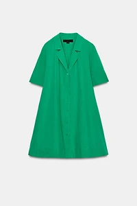 ZW COLLECTION SHORT SLEEVE SHIRT DRESS