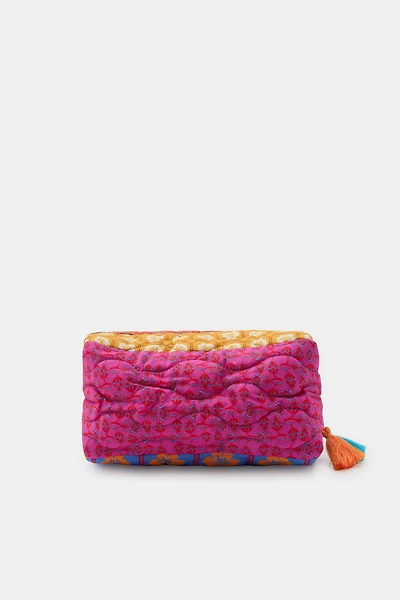 TROUSSE MATELASSÉE IMPRIMÉE PATCHWORK