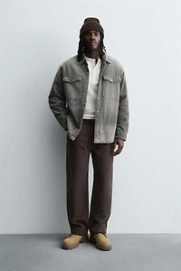 WASHED CORDUROY OVERSHIRT