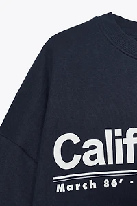 TEXT SWEATSHIRT
