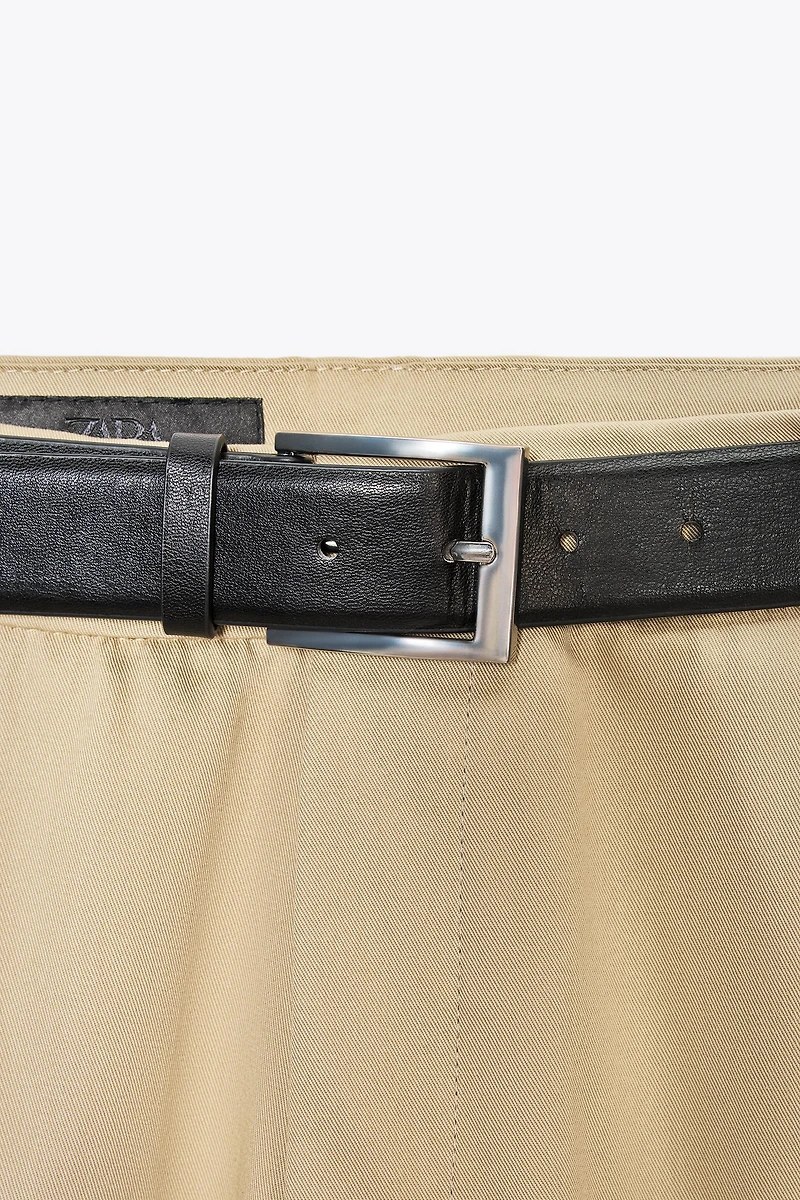 BELTED PANTS
