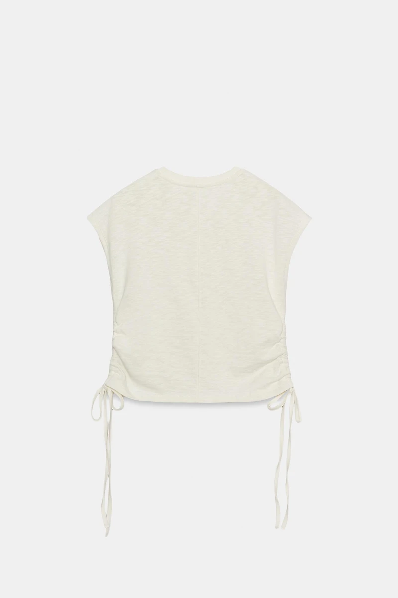 T-SHIRT RUSTIQUE FRONCÉ