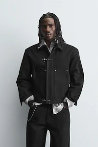 RELAXED FIT FIREMAN CLASP JACKET
