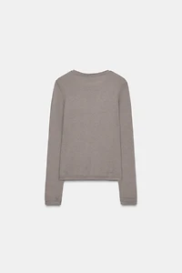 T-SHIRT À MANCHES LONGUES