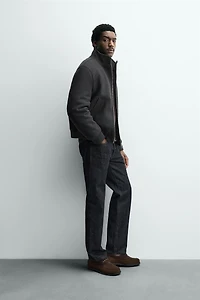 COMBINATION BOMBER JACKET