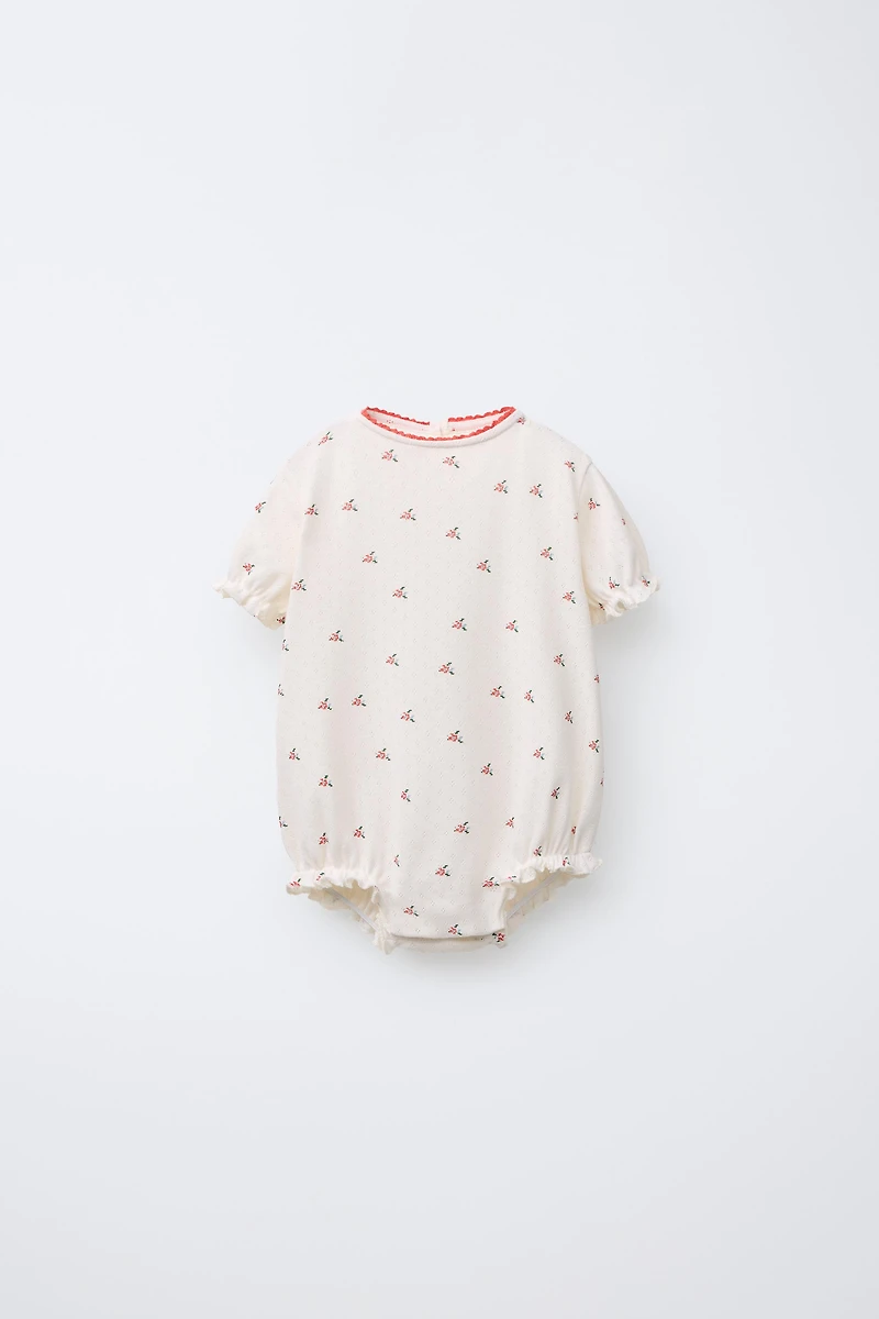 FLORAL BODYSUIT