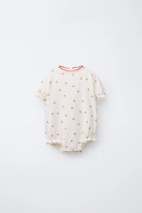 FLORAL BODYSUIT