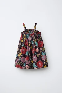 FLORAL PRINT DRESS MADE WITH LIBERTY FABRIC