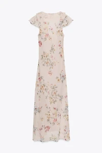 FLORAL MIDI DRESS