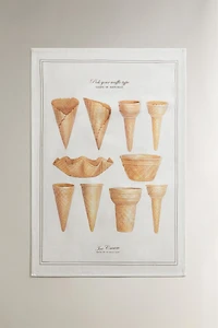 ICE CREAM KITCHEN TOWEL PACK (PACK OF 2)