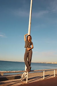 STRIPED PANTS