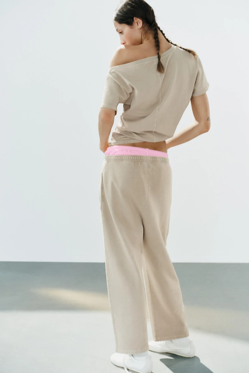 COTTON POCKET TROUSERS