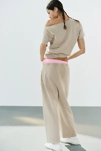 COTTON POCKET TROUSERS