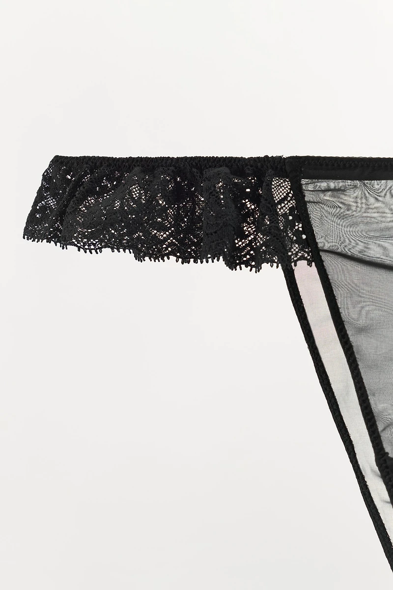 GEORGETTE LACE PANTIES