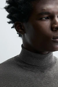BASIC HIGH NECK SWEATER