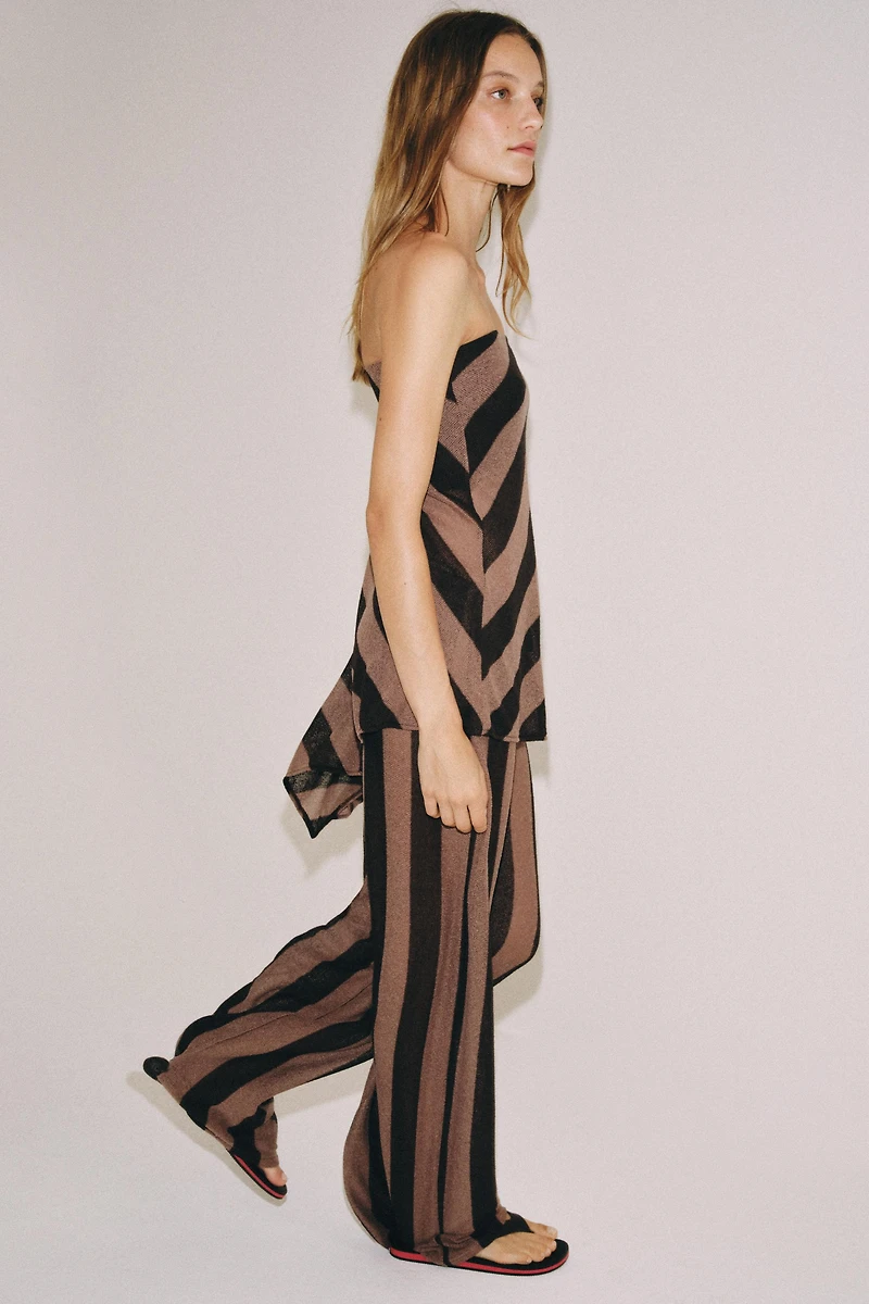 STRIPED RUSTIC PANTS