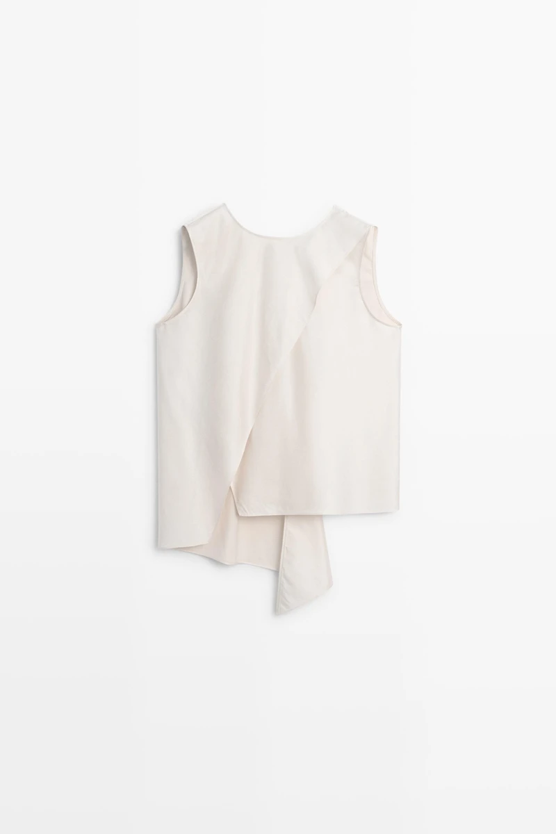 Asymmetric wrap top - STUDIO