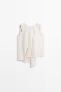 Asymmetric wrap top - STUDIO